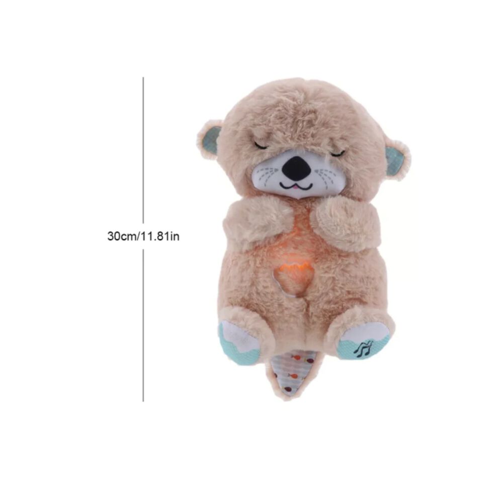 Nutria Peluche Relajante Luz Musical Juguete Respiraci&oacute;n image number 6.0