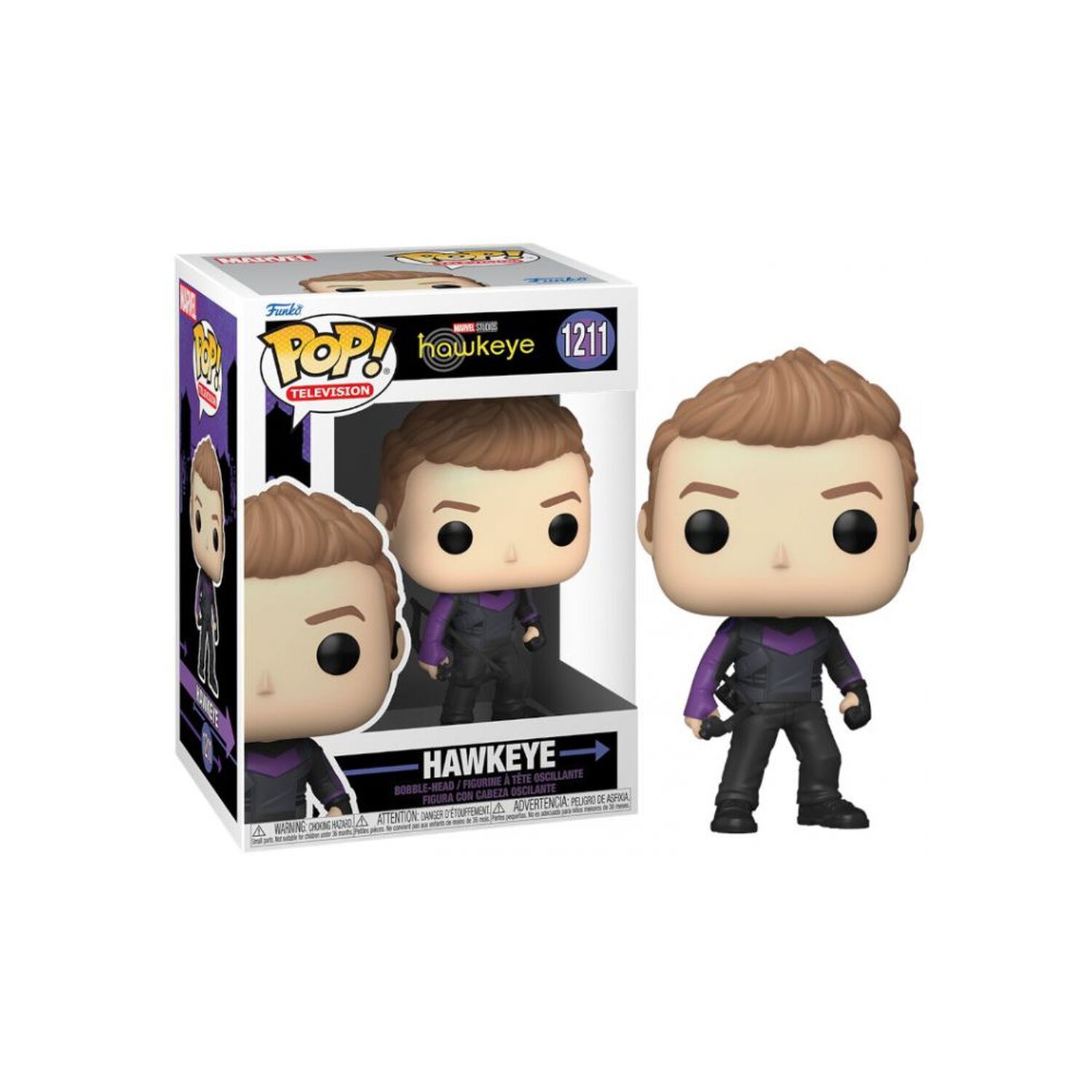 Figura Funko Pop Hawkeye #1211- Marvel Serie Hawkeye image number 0.0