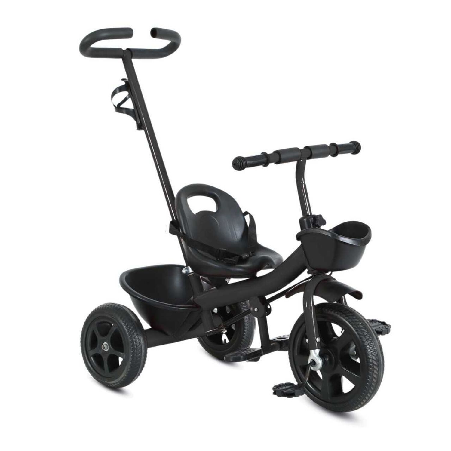 Triciclo Multisteps Ni&ntilde;os Ni&ntilde;as Infantil Negro image number 0.0