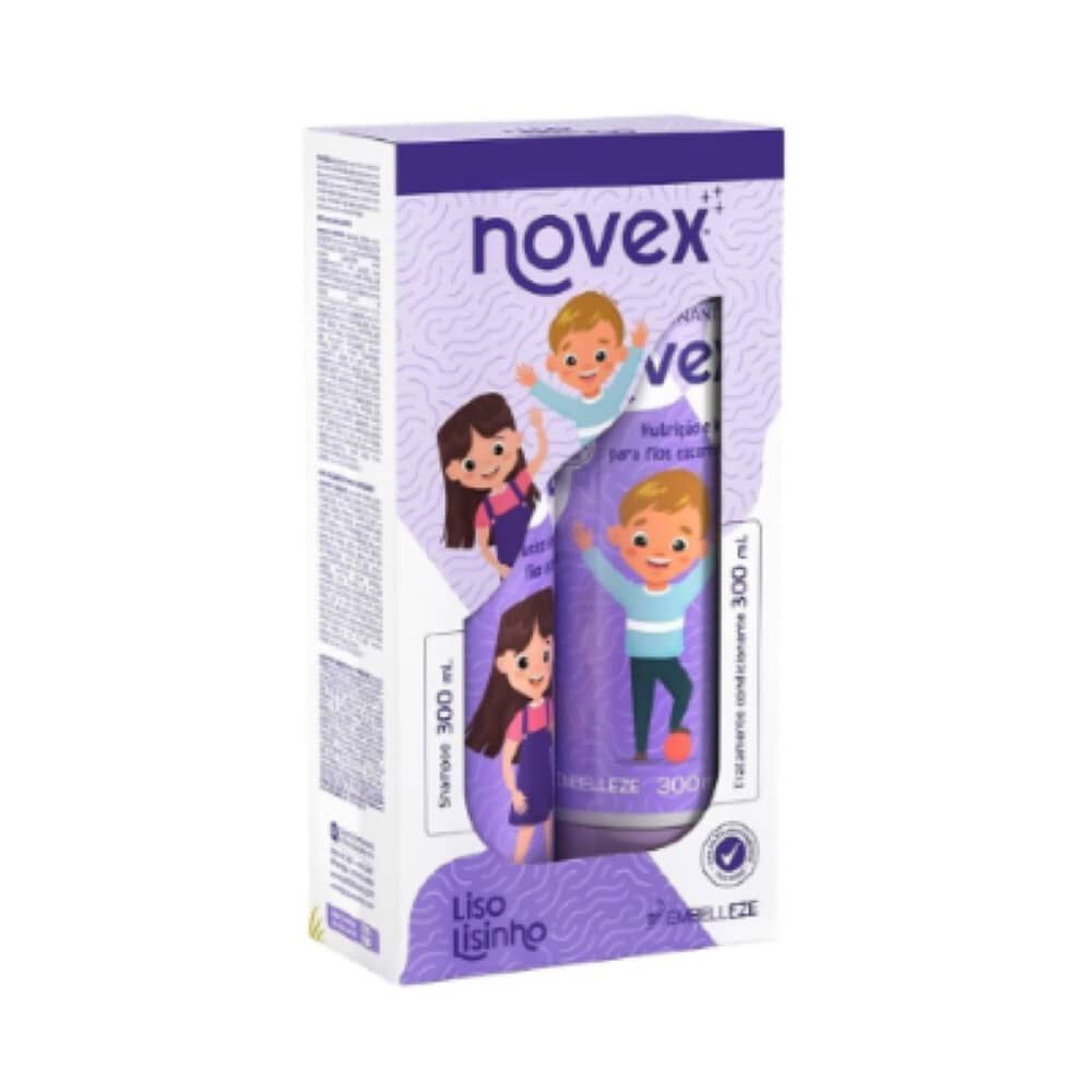 Kt Sh/acond Liso Lisinho 300ml Novex image number 0.0