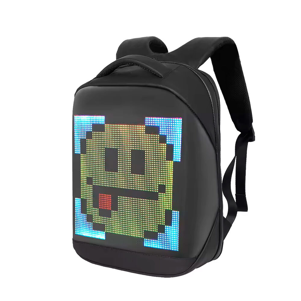 Mochila Inteligente Con Pantalla Led Y Power Bank Expresa Tu Estilo image number 0.0