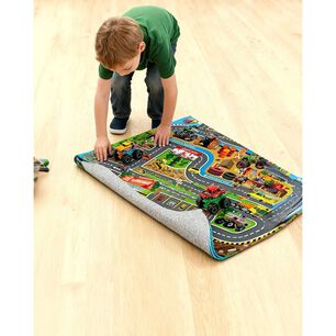 Juguete Alfombra Infantil Plegable Grande Con Autos Monster