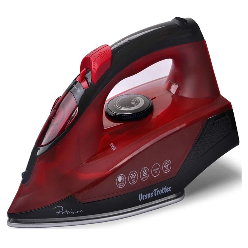 Plancha A Vapor 2200w 260ml Rojo Ut-dunst Ursus Trotter image number 0.0