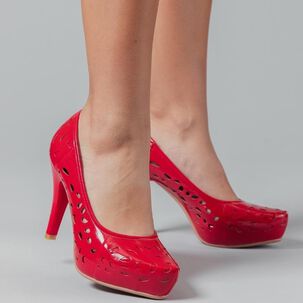 Zapato Elsie Rojo
