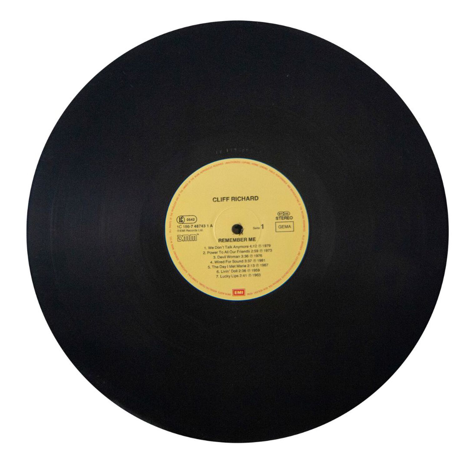 Cliff Richard - Remember Me Best Of (2lp) | Vinilo Usado image number 3.0