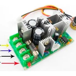 Controlador De Velocidad De Motores De Dc Pwm 1200w