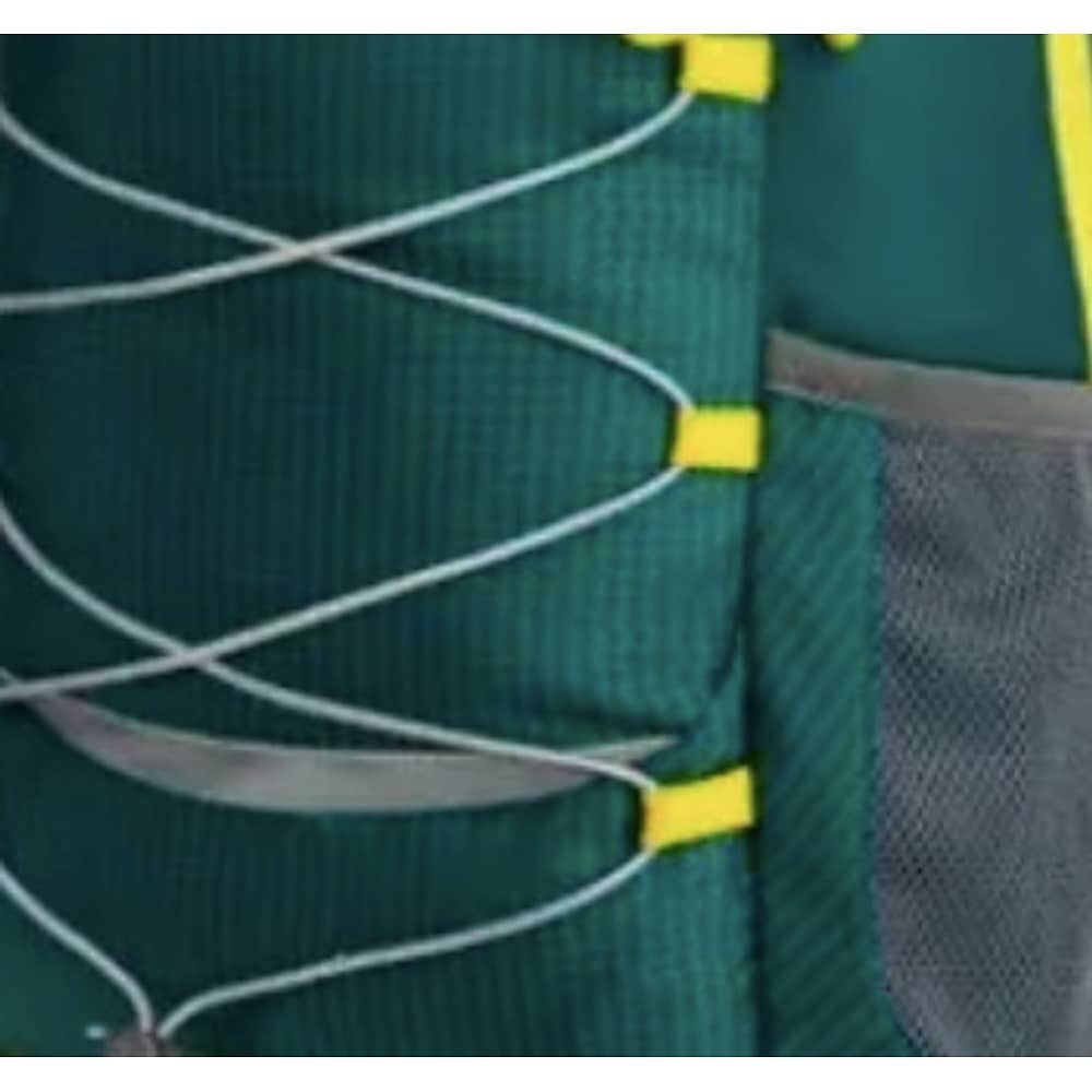 Mochila Hidrataci&oacute;n Outdoor Trekking Running + Bolsa De Agua Verde image number 1.0
