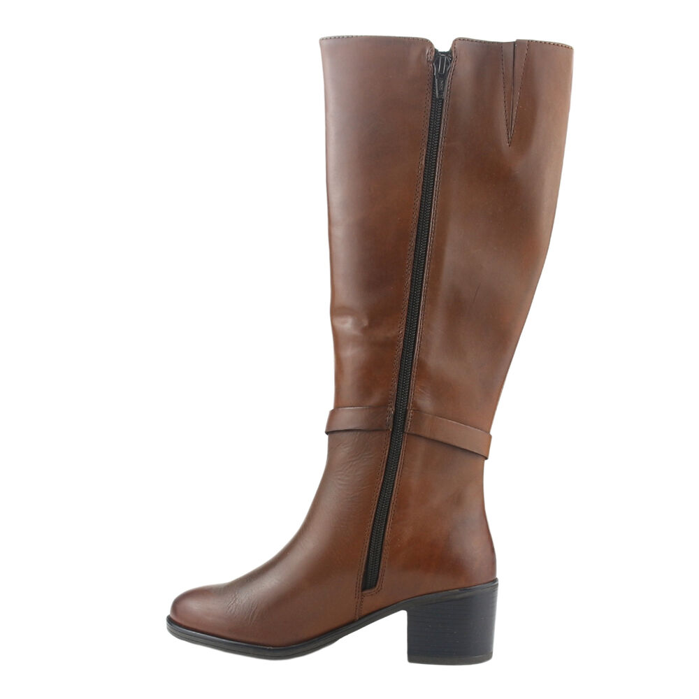 Bota De Cuero Chalada Mujer Palena-1 Café Casual image number 1.0