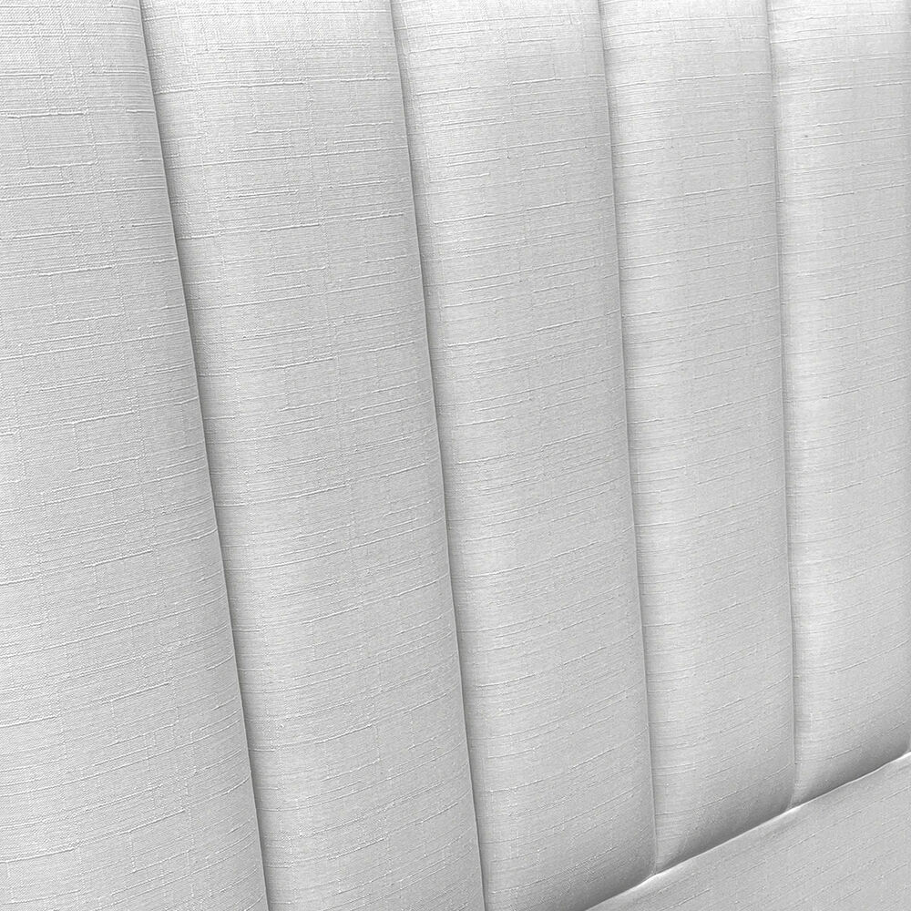 Respaldo De Cama Tubular Vertical Lino Marfíl 1 Plaza image number 1.0