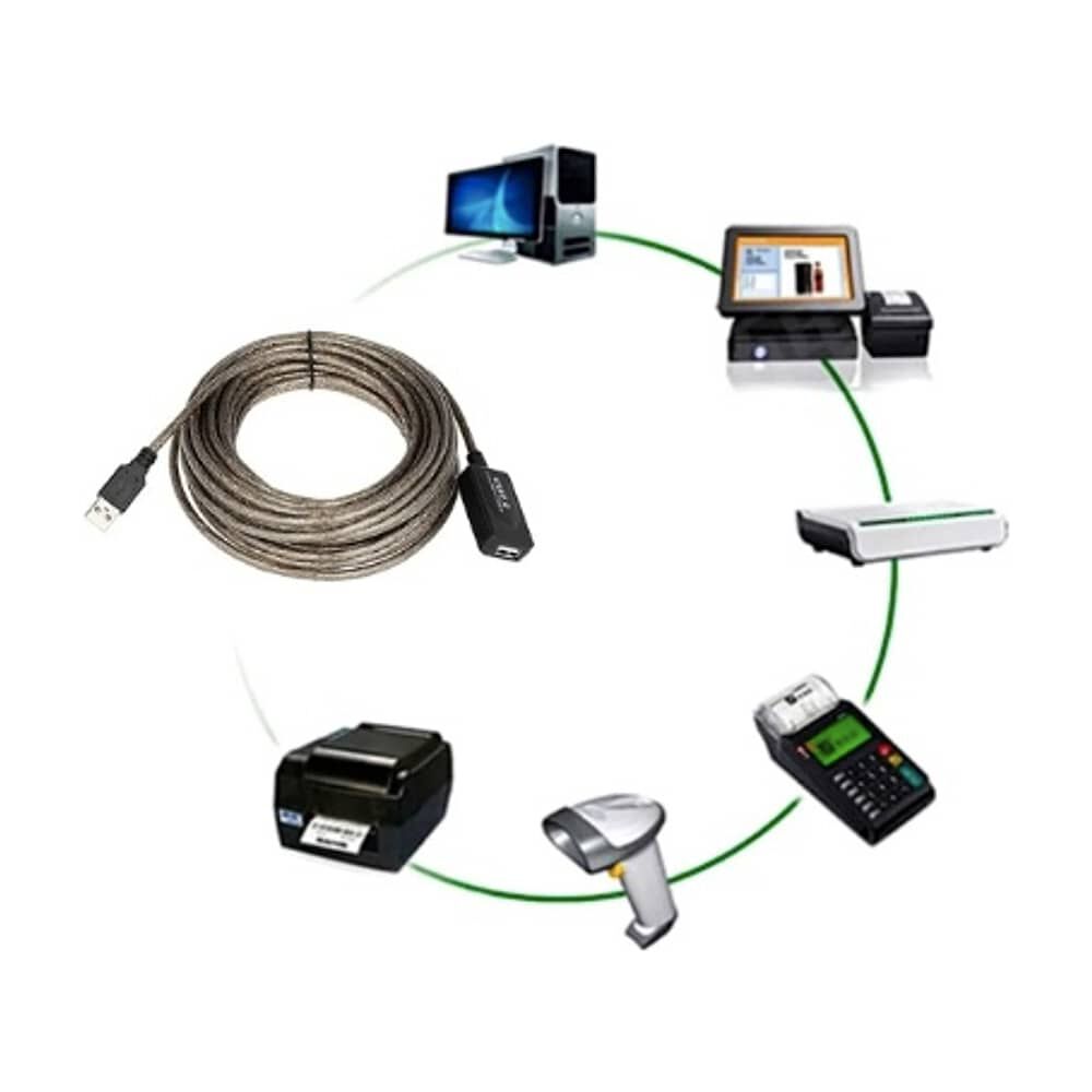 Extension Cable Usb Activo 10 Metros Blindado image number 4.0