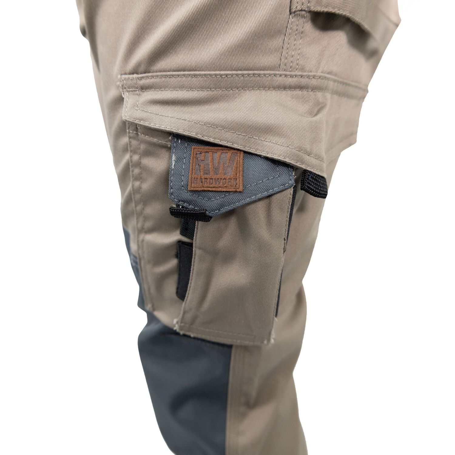 Pantal&oacute;n Cargo Hw Dakota Spandex Cafe Mujer image number 7.0