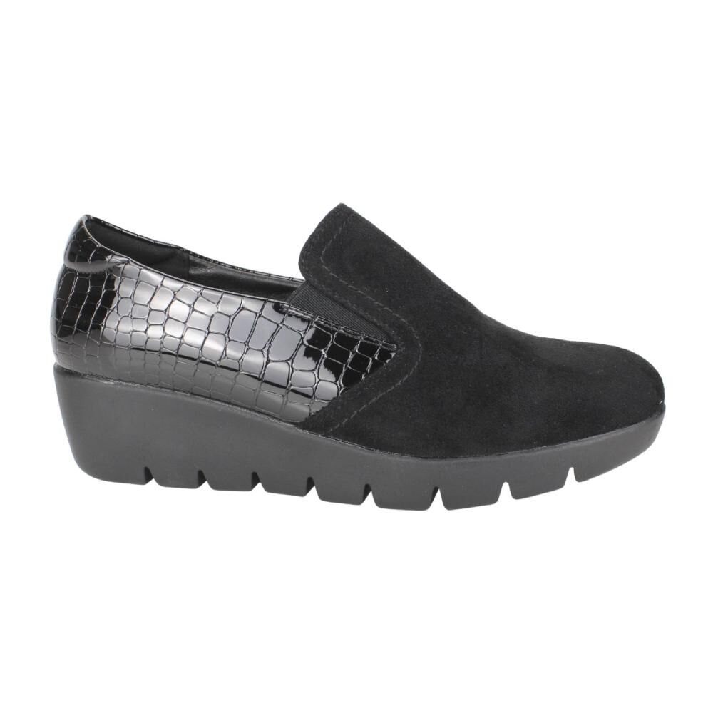 Zapato Casual Mujer New Walk Black image number 1.0