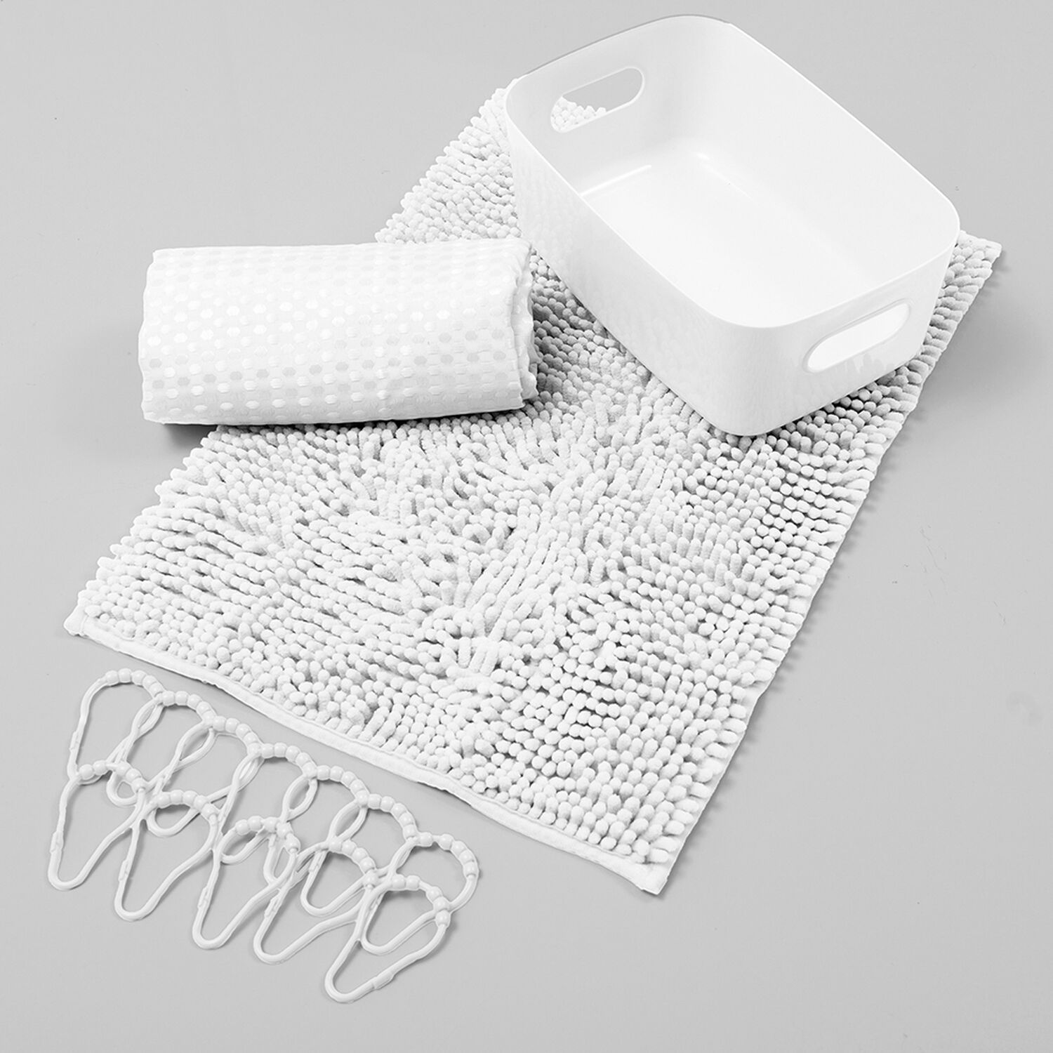 Set De Ba&ntilde;o Mashini Waffle / Toda Temporada / 180x180 Cm image number 0.0