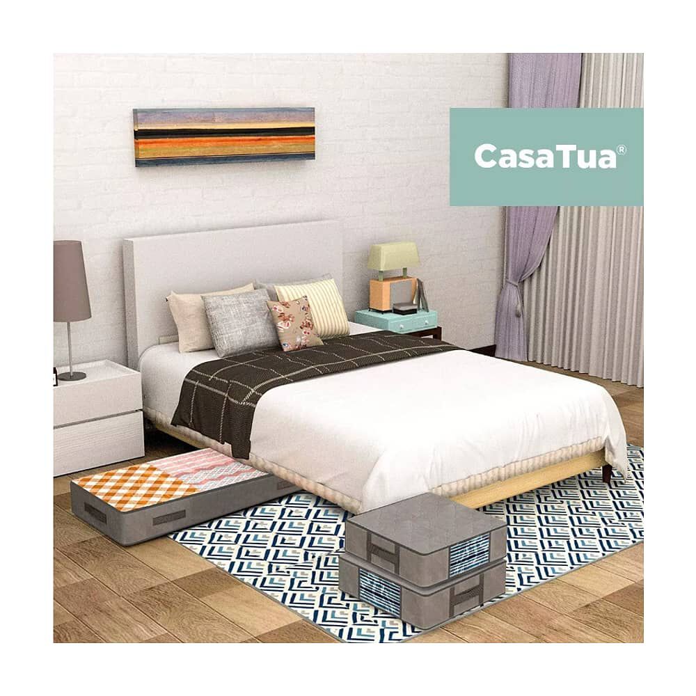 Organizador De Ropa Bajo Cama Casatua Almacenamiento Set X 3 image number 6.0