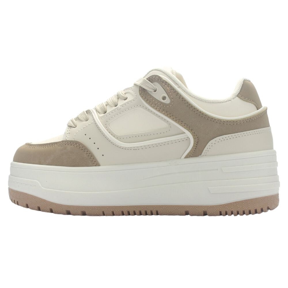 Zapatilla Mujer Chalada Mitsu-4 Beige Urbano image number 1.0