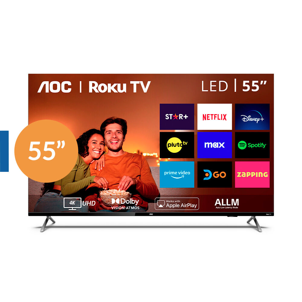 Led 55 AOC 55U6125 / Ultra HD 4K / Smart TV