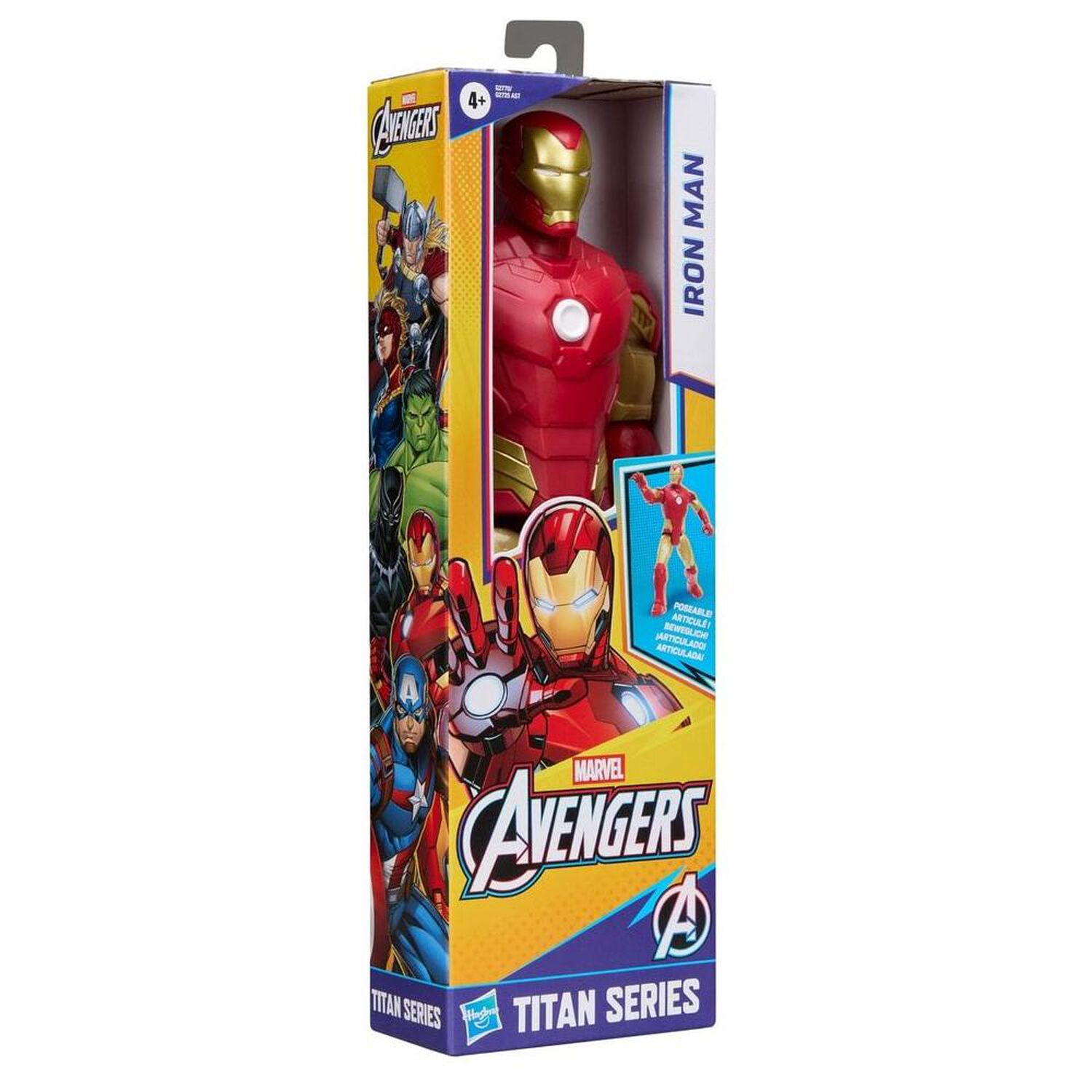 Figura De Acci&oacute;n Marvel Avengers Titan Hero Series Iron Man image number 3.0