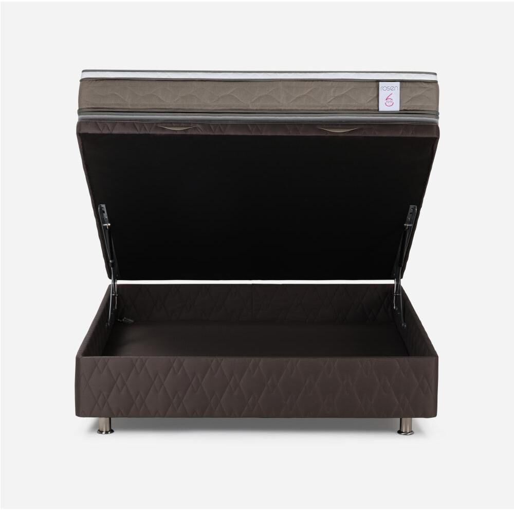 Cama Ba&uacute;l Rosen New Style 6 / 2 Plazas / Base Normal image number 3.0