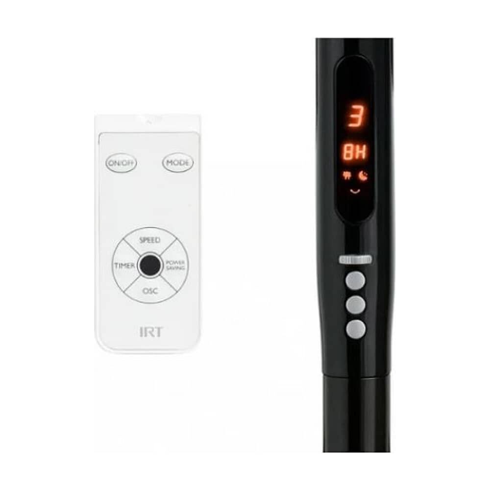 Ventilador De Pie 16 Pulgadas Irt 3 Velocidades Timmer Color De La Estructura Negro Incluye Control image number 2.0