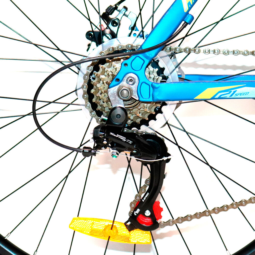 Bicicleta Phoenix Mtb Aro 27.5" 21 Velocidades Freno Disco Azul image number 4.0