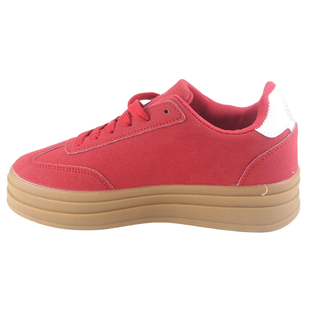 Zapatilla Chalada Mujer Andy-11 Rojo Urbano image number 1.0