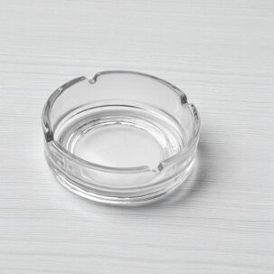 Pack 3 Cenicero Redondo Vidrio 10,5cms Allegra