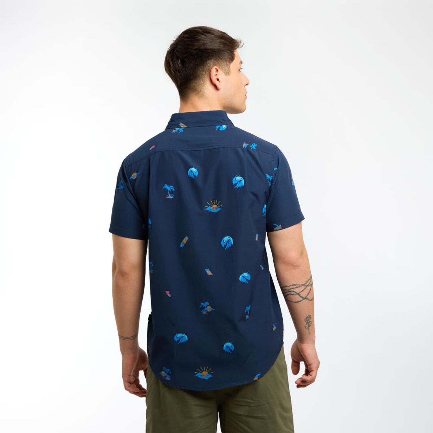 Camisa Manga Corta Hombre Skuad image number 3.0