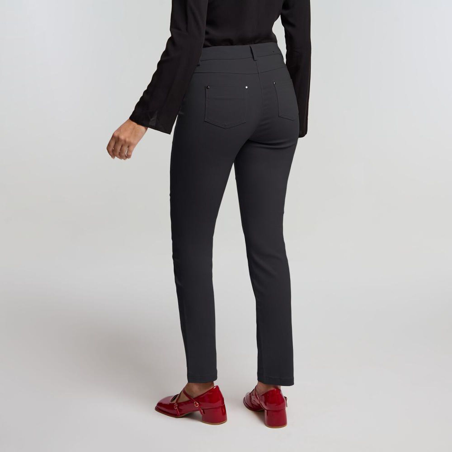 Pantal&oacute;n Pitillo Strech Tiro Medio Skinny Mujer Kimera image number 1.0