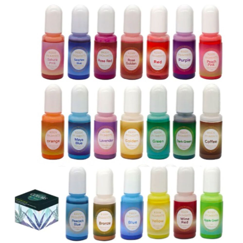 Pigmento Para Resina Uv 20 Colores Perla image number 0.0