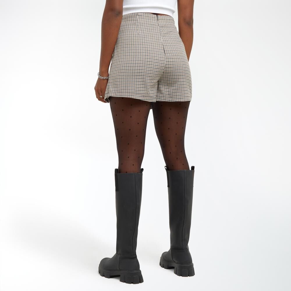 Falda Mini Tiro Alto Skinny Slim Mujer Rolly Go image number 3.0