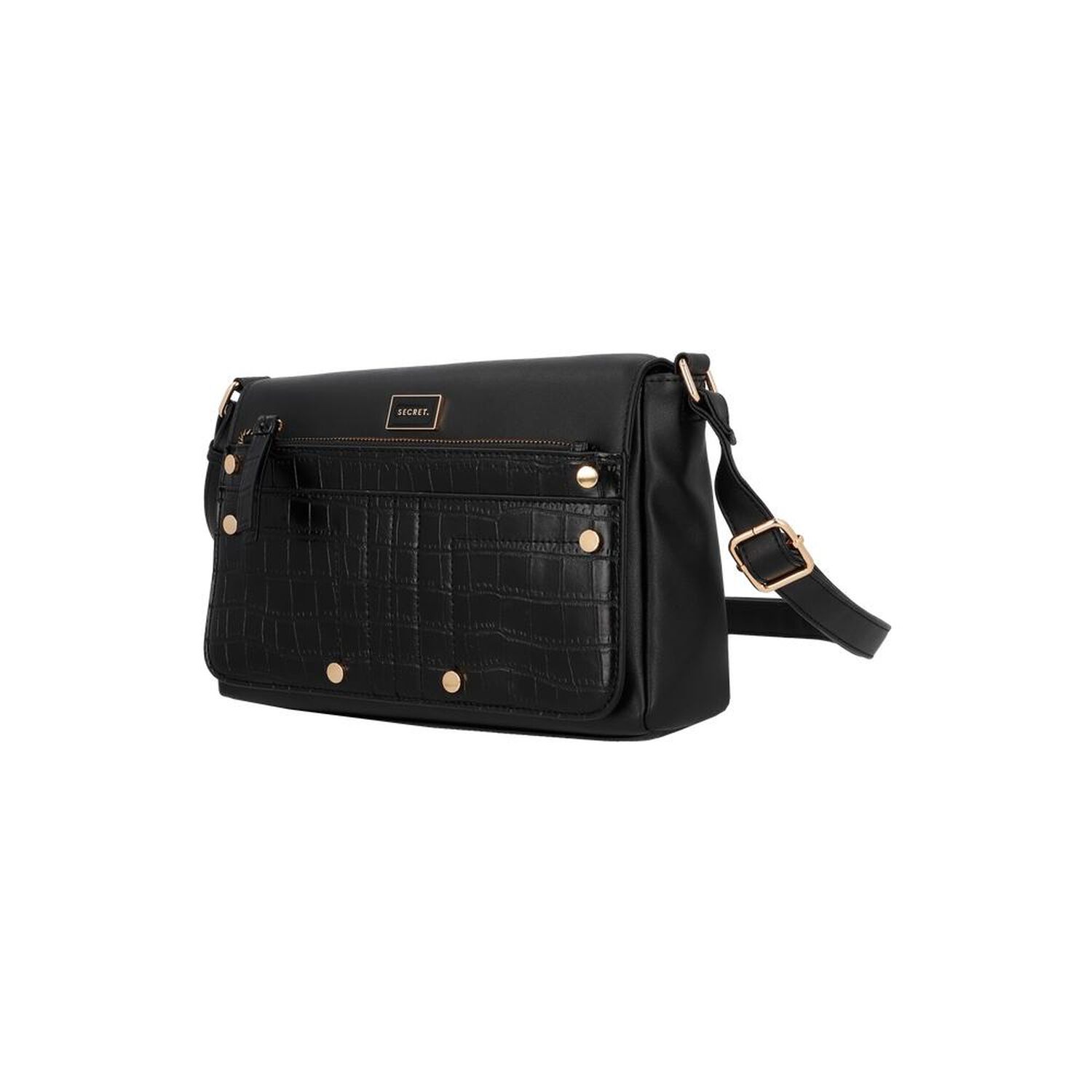 Bandolera Secret Polonia St6 M Negro image number 1.0