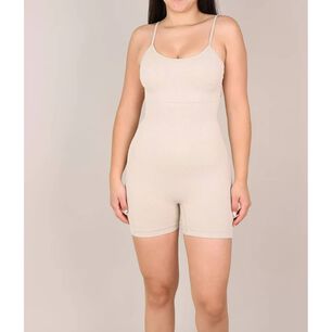 Enterito Corto Push Up Color Liso Talle Unico