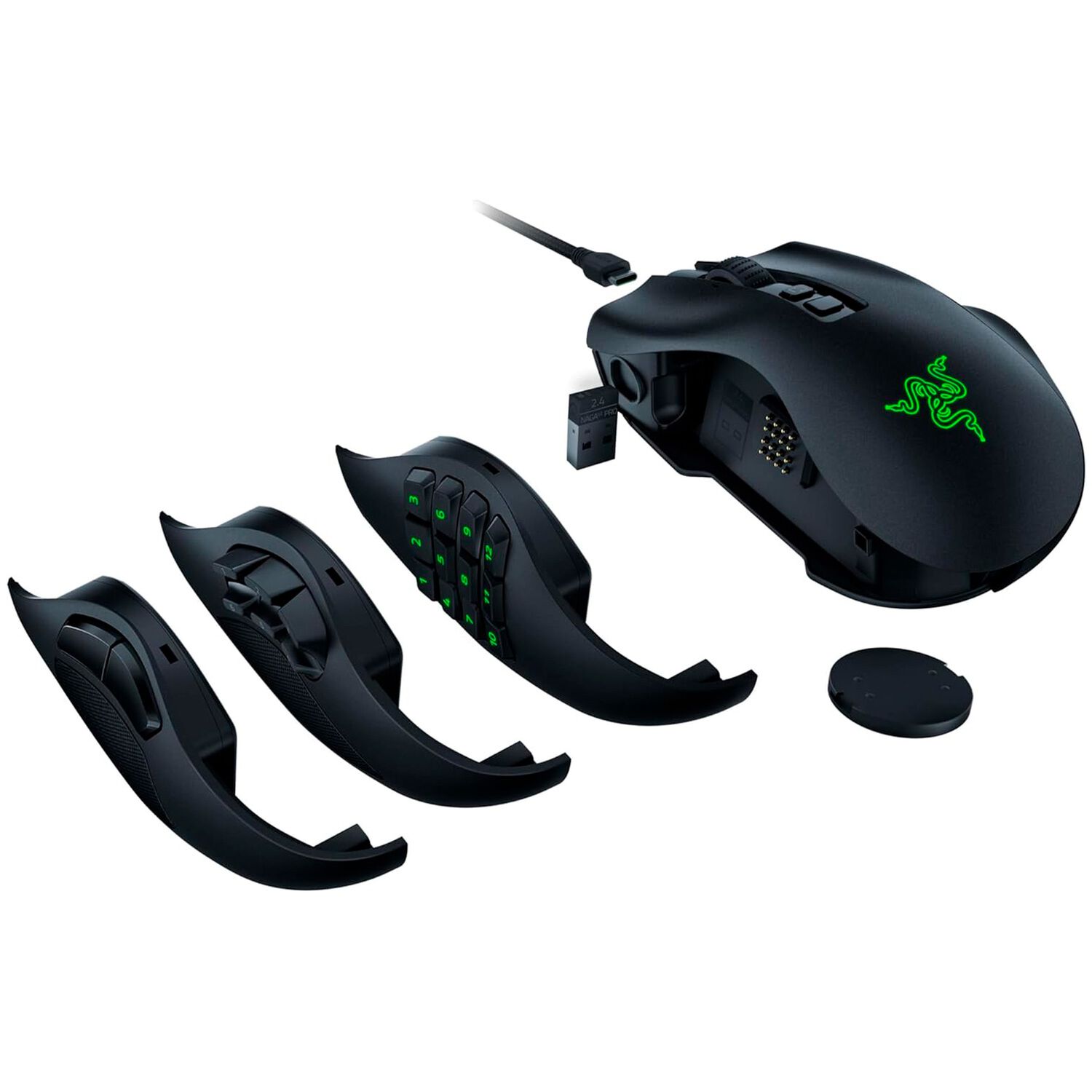 Mouse Gamer Razer Naga V2 Pro Inal&aacute;mbrico image number 4.0