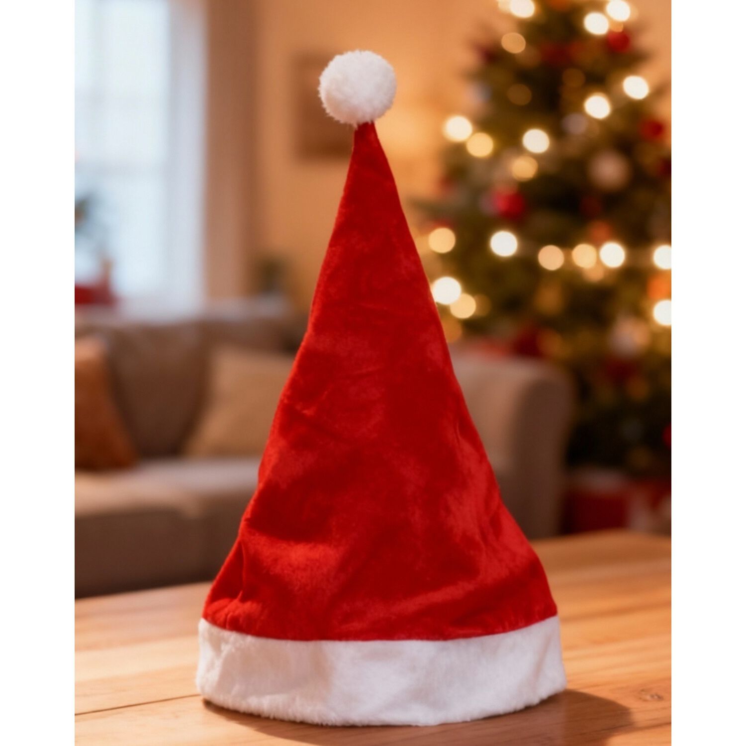 Pack De 3 Gorro Viejo Pascuero Premium Navidad image number 1.0