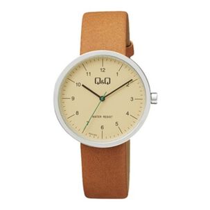 Reloj Qc24j305y Mujer Analogo Cuero