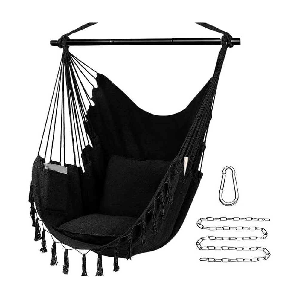 Silla Hamaca Colgante Elegante Estilo Boho Moderna image number 1.0