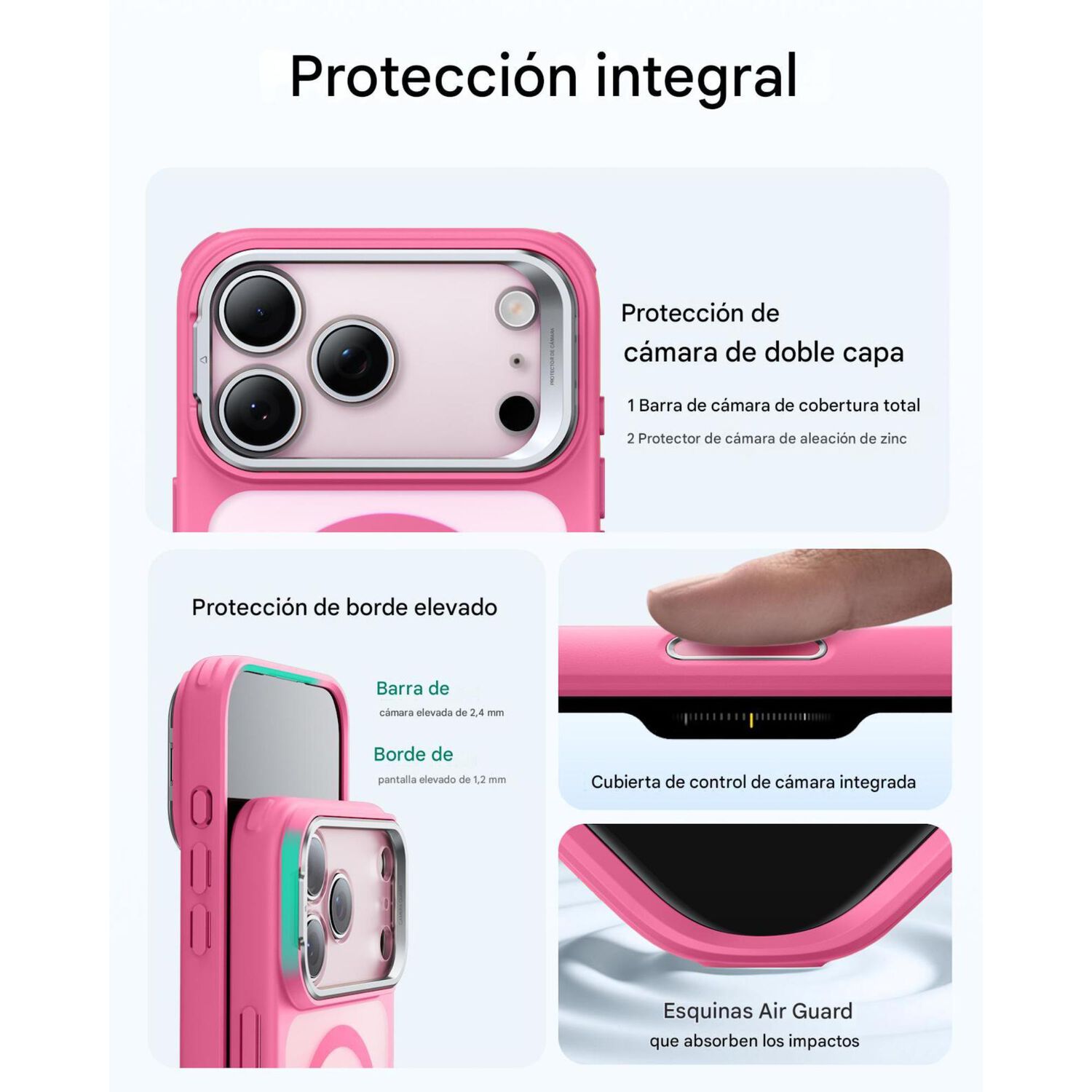 Para Iphone 17 Pro Max - Carcasa Magsafe Con Soporte image number 3.0