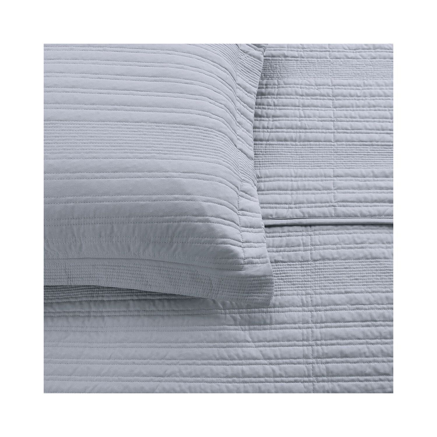 Quilt Andes Stripes Gris 1.5 Plazas image number 3.0