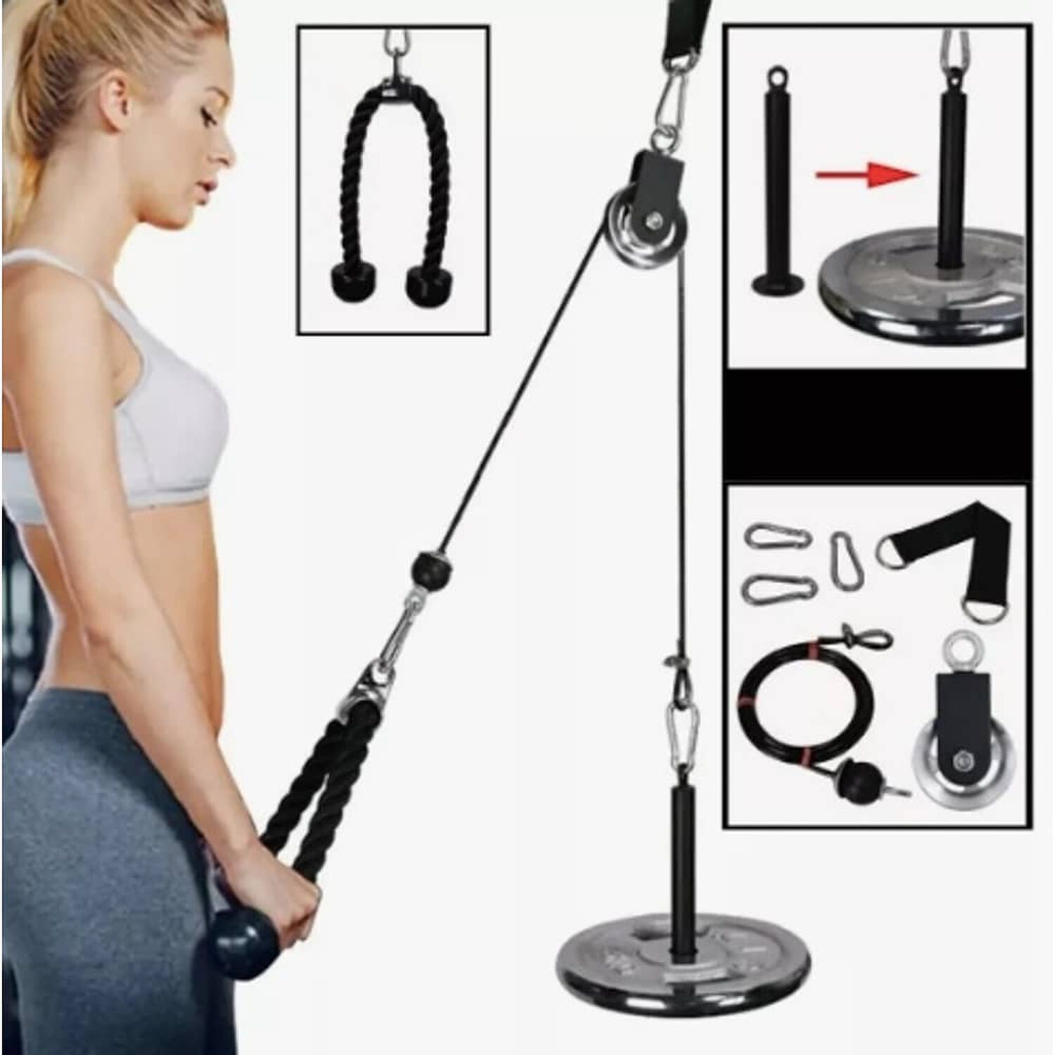 Home Triceps Pulley Set image number 0.0