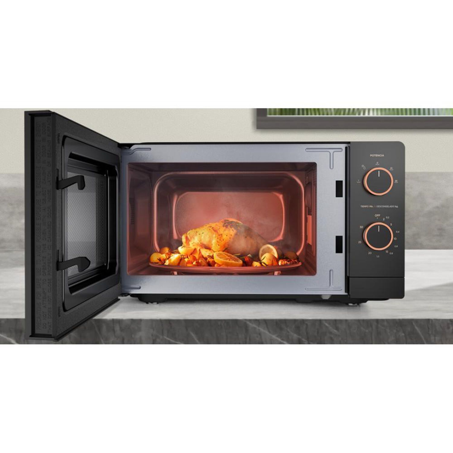 Microondas Midea MMP-20M711 / 20 Litros / 600W image number 5.0