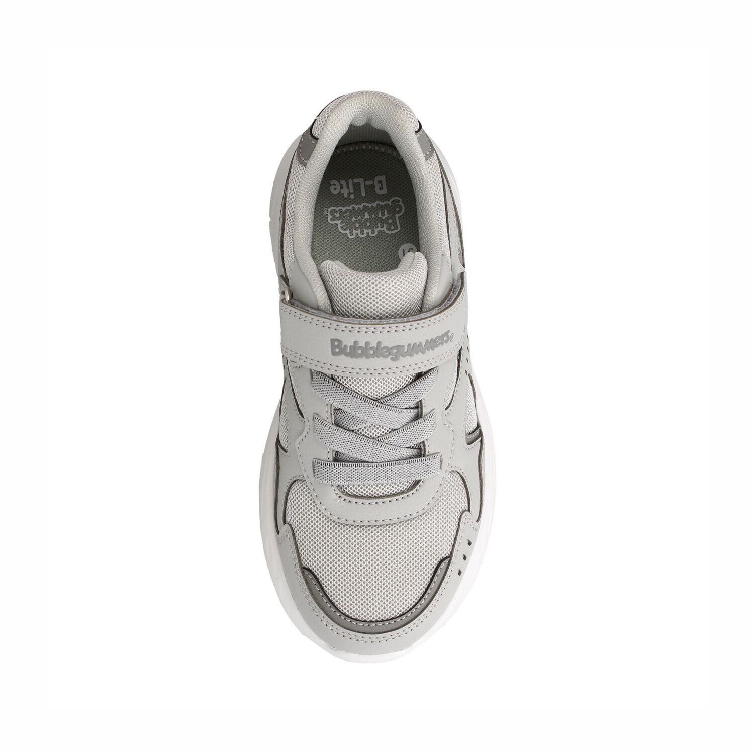 Zapatilla Ni&ntilde;o Bubblegummers Derby Plateado image number 3.0