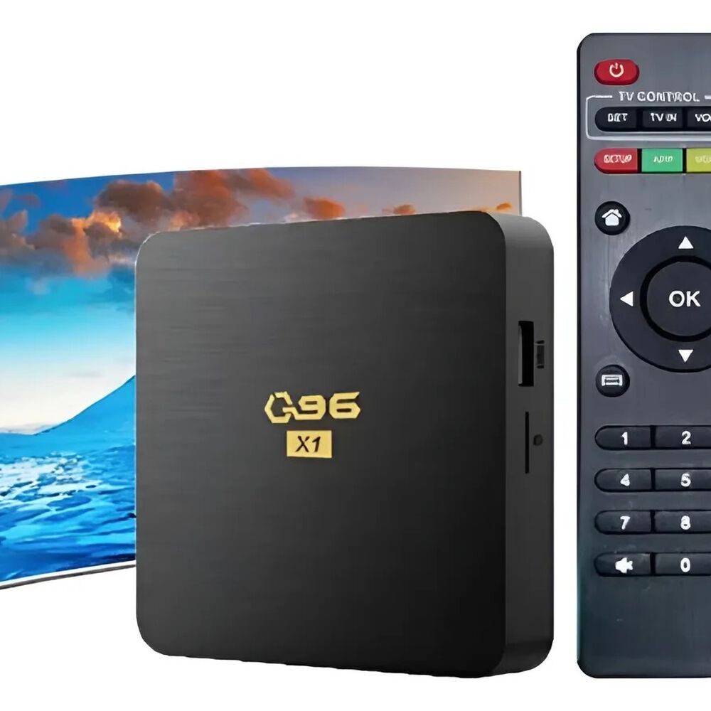 Tv Box Android Q96 + Cable Hdmi 4k Negro image number 1.0