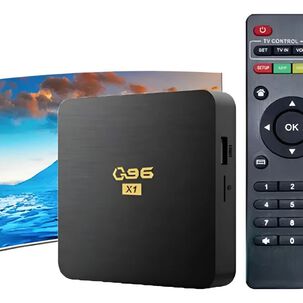 Tv Box Android Q96 + Cable Hdmi 4k Negro