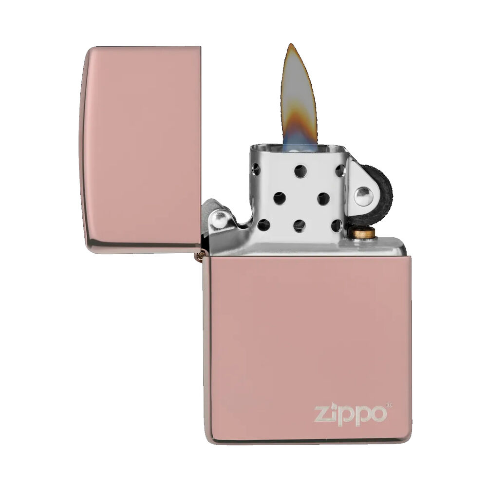Encendedor Zippo Classic High Polish Gold Rosa Zp49190zl image number 1.0