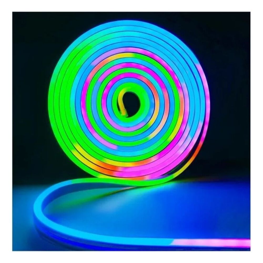 Tira Led Neon Rgb 5m Usb Musical Control Remoto Y App Ip67 Rgb image number 4.0
