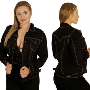 Chaqueta Denim Mezclilla Mujer