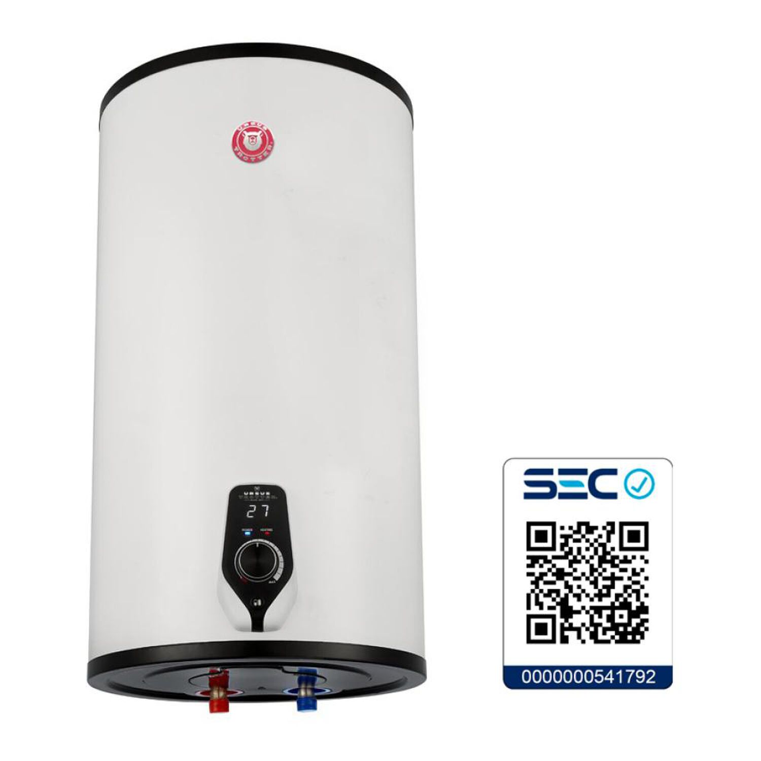 Termo El&eacute;ctrico Ursus Trotter UT 30L 2KW / 30 Litros image number 6.0