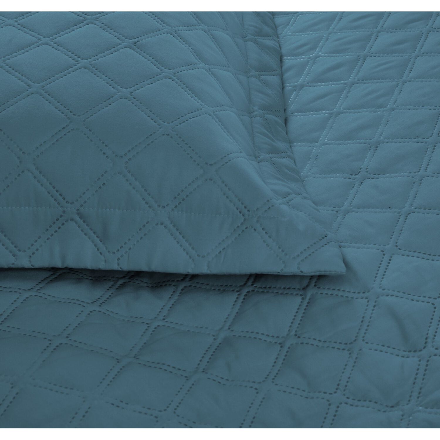 Quilt Andes Liso Turquesa 2 Plazas image number 3.0