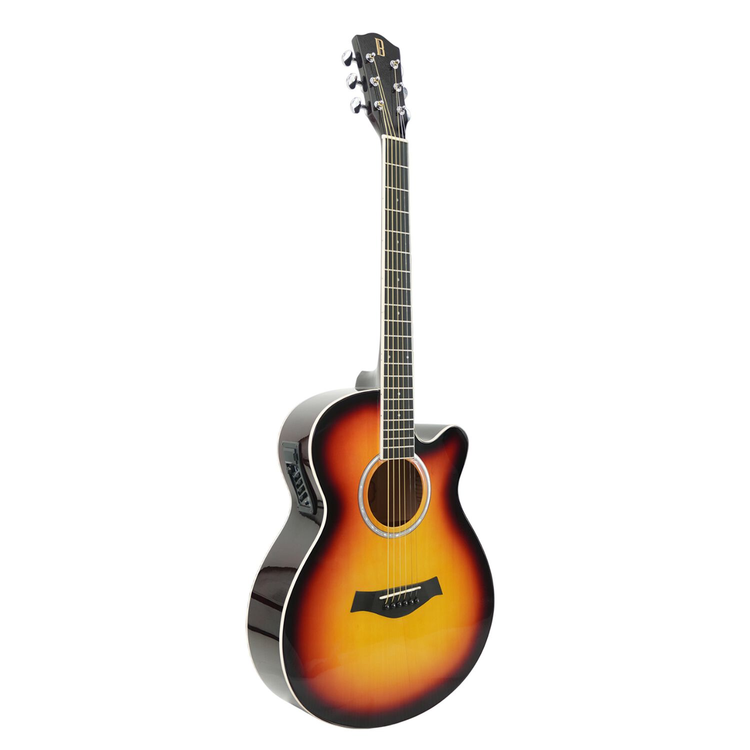 Guitarra Eq Cuerda Met 40" Bands Glossy Bil-404-eq-sb Bilbao image number 1.0