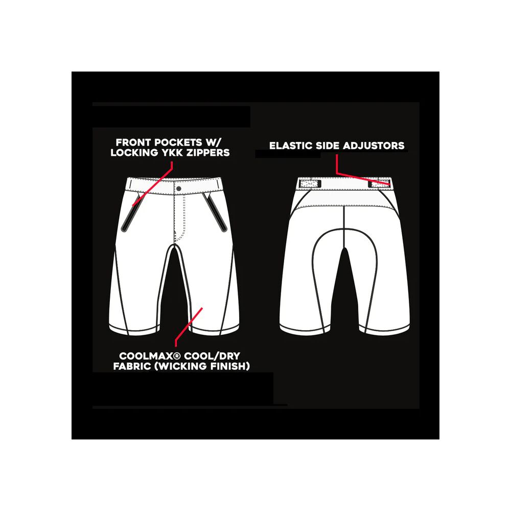 Short Fasthouse Crossline Infantil Negro 26 image number 2.0